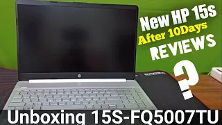 HP 15s -FQ5007TU Intel® Core™ i3 12th Gen Laptop Unboxing Review | Pros Cons