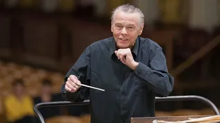 BRSO: Mariss Jansons probt die 4. Symphonie von J. Brahms