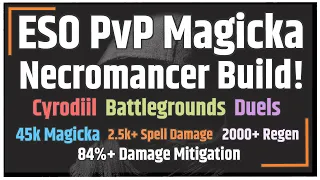 ESO magicka necromancer pvp build | Harrowstorm