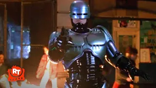 RoboCop 3 (1993) - Robocop Shoots up a Brothel Scene | Movieclips