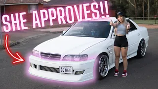 New Front Bumper For The JZX100 Chaser! (NEW LOOK) | Vlog 30