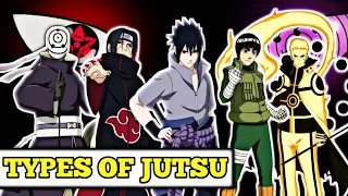 Different Types Of Jutsu In Naruto Explained In Hindi !! Ninjutsu, Genjutsu, Taijutsu & Senjutsu !!