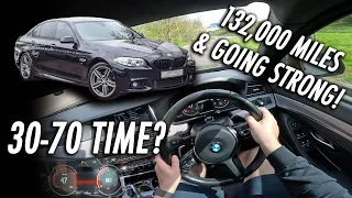 2014 BMW 530D DRIVING POV/REVIEW // 132,000 MILES!!!