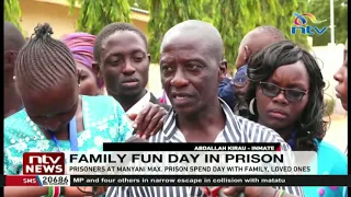 Prisoners at Manyani spend day with family for the very first time