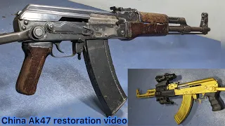 gun restoration AK47 restoration gun restoration
