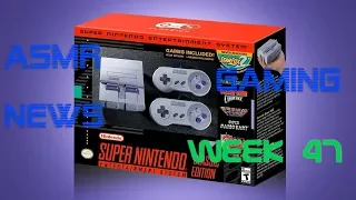 ASMR Gaming News (Week 47) SNES Classic Mini, PS5, Nintendo, Crash Trilogy, Elite Dangerous + More!