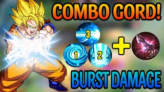 GORD UNDERRATED TRUE DAMAGE BUILD!! 1 HIT DELETE KILLS!🔥 GORD BEST BUILD - MLBB