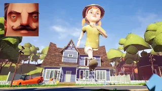 Hello Neighbor - My New Neighbor Big MYA Hunter Act 1 Gameplay Walkthrough