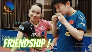 Mima Ito and Sun Yingsha: Pure friendship