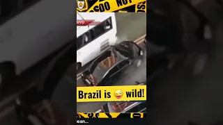 Super Road Rage? #brazil #shorts #roadrage #crash #police #crazy #funny #subscribe