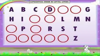 Learn Grade 1 - English grammar - Alphabetical Order