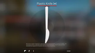 ★ Plastic Knife no CS:GO... Nunca ninguém esperou por isso KKKKKK