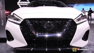 2019 Nissan Maxima Platinum - Exterior and Interior Walkaround - Debut at 2018 LA Auto Show