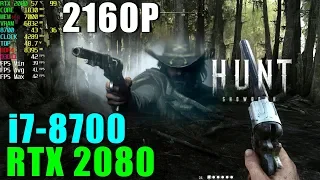 Hunt Showdown RTX 2080 & i7 8700 [ Ultra - 4K ]