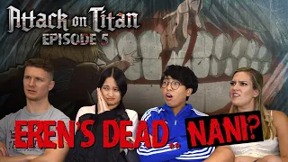He's Dead!? Attack on Titan Episode 5 | G-Mineo Reaction