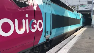 Départ Ouigo 761/760 de Paris-Montparnasse Pour Toulouse