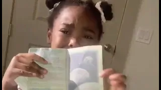 Little Girl Thinks Her Mother Is a Alien After Seeing Her Passport