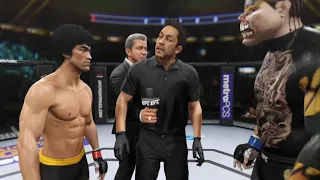 Bruce Lee vs. Dino Crusher (EA Sports UFC 2) - Dragon Fights 🐉