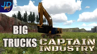 I like big trucks and I can not lie 🚛 Ep11 🚜 Captain of Industry  👷 Lets Play, Walkthrough, Tutorial