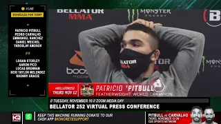 Patricio Pitbull FULL Pre Bellator 252 Virtual Press Conference Before Pedro Carvalho Bout