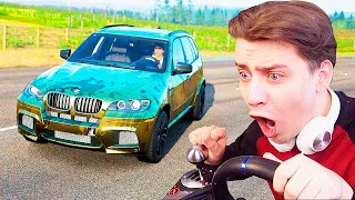 Я ЗА РУЛЕМ BMW X5m ДАВИДЫЧА! ФОРЗА НА РУЛЕ! (Forza Horizon 4)