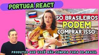 Portuga reage a PRODUTOS que você NÃO COMPRA fora DO BRASIL.