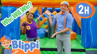 Blippi Game Show:Episode 4 - Mighty Excavator | Blippi and Meekah Best Friend Adventures