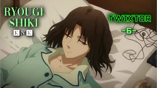 Ryougi Shiki Twixtor (4k) | -6- | Kara no Kyoukai - Boukyaku Rokuon | #anime