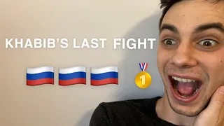 Khabib Nurmagomedov vs Justin Gaethje UFC 254 Reaction Highlights - Khabib's Last Fight