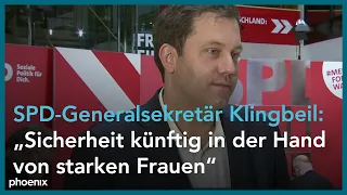 Lars Klingbeil (SPD-Generalsekretär) zu der Vorstellung der SPD-Minister:innen am 6.12.21