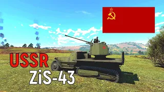 War Thunder: USSR ZSU ZIS-43 Gameplay Realistic Battles