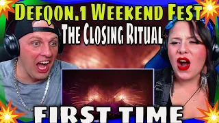 First Time Seeing The Closing Ritual | Defqon.1 Weekend Festival 2022 | THE WOLF HUNTERZ REACTIONS