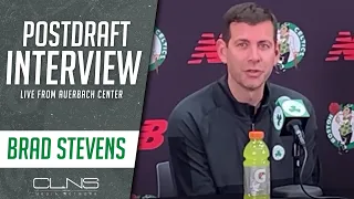 Brad Stevens Celtics Draft Interview: Porzingis, Smart & Jordan Walsh Reaction