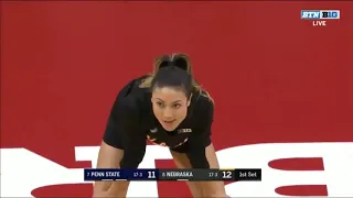 Best Volleyball Match : Nebraska vs Penn State | NCAA Women Volleyball Championship 2019