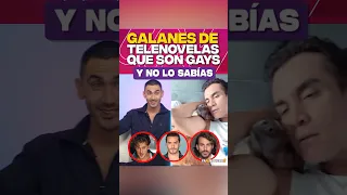 Galanes de telenovelas que son gays y no lo sabías.