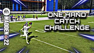 WE DID SOME OF THE BEST ONE HAND CATCHES ON MADDEN 22!!