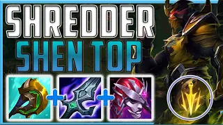 LETHAL TEMPO SHEN WITH BOTRK AND DEMONIC EMBRACE MAKES HIM THE BEST DUELIST!! | Season 12 LoL