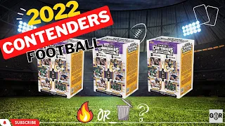 2022 CONTENDERS FOOTBALL BLASTER BOX REVIEW 🏈 Rookie auto, rookie patches, and more 🤯