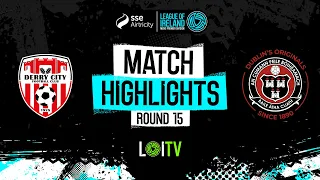 SSE Airtricity Men's Premier Division Round 15 | Derry City 1-0 Bohemians | Highlights