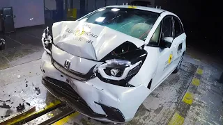 2020 Honda Jazz – Top marks in new tough EURO NCAP Crash & Safety Tests