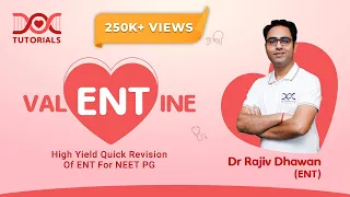 ENT Quick Revision for NEET PG, INICET, FMGE and NExT Preparation by Dr Rajiv Dhawan | DocTutorials