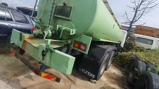 Korean Used Truck -1993 Hyundai 16.5 ton TANKER TRUCK 25,000 litres Capacity (M/T & Diesel)