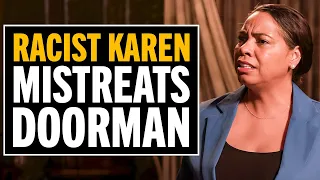 Racist Karen Treats The Doorman Terribly, His Real Identity Will Shock Her!