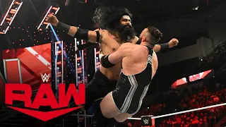 Veer Mahaan vs. Frank Lowman: Raw, May 9, 2022