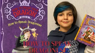 How to Speak Dragonese 3rd book of How to Train Your Dragon by Credsida Cowell #books #review