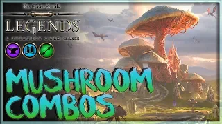 [TES LEGENDS] MUHSROOM COMBOS -  Betray Telvanni Control Deck Gameplay 🗡️ Houses of Morrowind