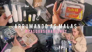 VLOG: ARRUMANDO MINHA MALA DE MÃO + COMPRINHAS DE FARMÁCIA! #YASCORSENADISNEY 🤍