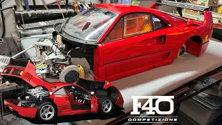 Build the Ferrari F40 Competizione - Part 85-92