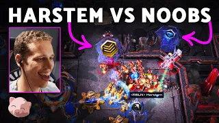 How quickly can HARSTEM dispose of noobs? (Part 1) | Holdout Challenge - StarCraft 2