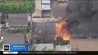 Inferno destroys Redondo Beach home